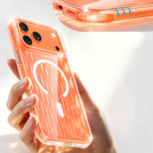 เคสโทรศัพท์แบบใสที่สามารถชาร์จได้ระบบแม่เหล็กสำหรับ iPhone 18 <span class=keywords><strong>Pro</strong></span> เคสมือถือทนทานต่อการตกสำหรับ iPhone18 17 16 15 <span class=keywords><strong>PRO</strong></span> MAX - Product Image 3