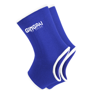 GINGPAI 2pcs Confortable Thai Combat Respirant Polyester Coton Boxe Formation Chaussettes <span class=keywords><strong>Bande</strong></span> Élastique Fermeture Stretch Compression - Product Image 4