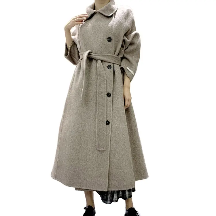 2023 nouveau automne/hiver femmes écharpe cravate chameau cheveux double face manteau en peluche