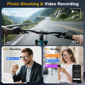 Gafas Inteligentes G02AI con Altavoz, Traducción IA en Tiempo Real, Resistencia al Agua IP65, Reproductor <span class=keywords><strong>de</strong></span> Fotos y Videos, Reproductor <span class=keywords><strong>de</strong></span> Música, Llamadas Telefónicas - Product Image 5