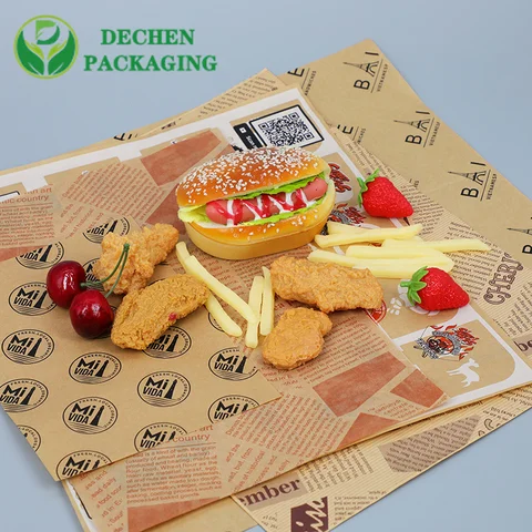 Papel Deli personalizado para restaurantes y alimentos