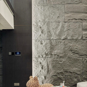 Đá nhân tạo cách âm không thấm nước trang trí ngoài trời PU Faux đá 3D sang trọng tường Bảng điều khiển PU đá tường Bảng điều khiển - Product Image 3