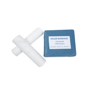 Bandages en gaze stériles professionnels hémostatiques en coton blanc 100% pour usage médical, vente en gros d'usine, 14cm x 7m - Product Image 2