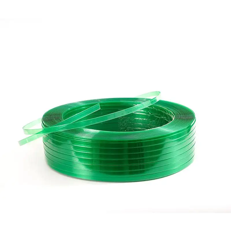 Promotional 12Mm 19Mm Plastic Strapping Roll Green Pet Strap Plastic