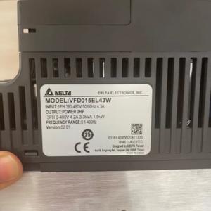 อินเวอร์เตอร์ปรับความถี่ Delta รุ่น VFD-EL ซีรีส์ VFD015EL23A 1.5 กิโลวัตต์ 2 แรงม้า 230 โวลต์ 7.5 แอมป์ 3 เฟส - Product Image 3