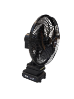 Ventilateur mobile sans fil 21V, 6 pouces, moteur sans balais 3000 tr/min, ventilateur industriel portable rechargeable sur batterie, ODM OEM