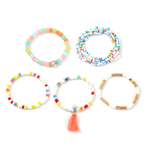 Bracelet en <span class=keywords><strong>pierre</strong></span> naturelle multicouche de mode de Offre Spéciale bracelet en perles colorées <span class=keywords><strong>miyuki</strong></span> - Product Image 1