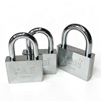 Cadenas de sécurité antivol en fer pour machine de jeu, personnalisable en usine, plusieurs tailles disponibles (40/50/60/70mm)