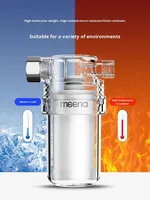 Filtre à eau pour robinet de douche et machine à laver MEENA, anti-calcaire, anti-chlore, sans électricité