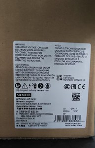 Arrancador Suave Siemens 3RW4447-6BC44 250kW 400V CA, Arrancador de Motor de Estado Sólido con Protección Contra Sobrecarga - Product Image 1