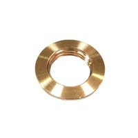 Écrous de blocage hexagonaux en laiton forgé, raccord de tuyauterie, filetage femelle BSP, capuchon hexagonal, écrou à bride jaune