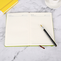 Cuaderno Personalizado A5 con Logotipo, Diario de Tapa Dura de Lino con Impresión Personalizada