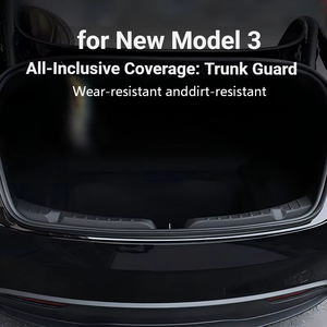 Plaque <span class=keywords><strong>de</strong></span> protection <span class=keywords><strong>de</strong></span> <span class=keywords><strong>seuil</strong></span> <span class=keywords><strong>de</strong></span> coffre arrière pour Tesla Model 3 / Y / YL (version restylée) – Bande <span class=keywords><strong>de</strong></span> protection et coussinet <span class=keywords><strong>de</strong></span> modification - Product Image 5