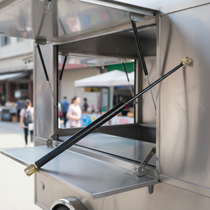 Amortiguador Neumático de Alta Resistencia para Puertas de Armarios de Cocina, Resorte de Gas, Cilindro de Acero/Acero Inoxidable, 40-90 lb - Product Image 2