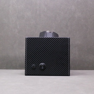 Avvolgitore Automatico per <span class=keywords><strong>Orologi</strong></span> a 3 Scomparti, Nero, Sostenibile ed Ecologico, a Forma Inclinata, per Esporre <span class=keywords><strong>Orologi</strong></span> Meccanici - Product Image 6