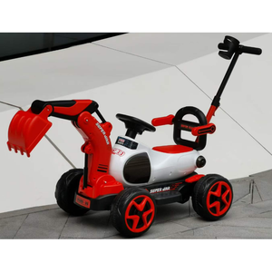 WDSMT-9188 Kids Ride <strong>on</strong> Tractor Excavator <strong>Toys</strong> 2 to 4 <strong>Years</strong> <strong>Old</strong> Battery Powered Sturdy Plastic Material Multiple Playing Gift - Product Image 2