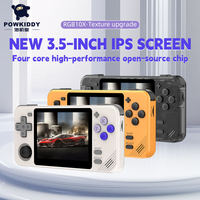 Console de jeu portable open source RGB10X Powkiddy, console de jeu rétro portable transfrontalière, console de jeu HD arcade, écran IPS 3,5 pouces, WiFi 3D