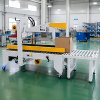 Machine de scellage automatique de cartons électrique à haute précision contrôlée par PLC pour les applications alimentaires et de boissons