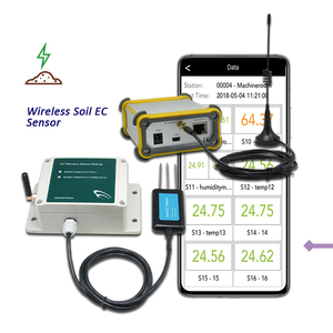 Agriculture intelligente Détecteur de sol intelligent de haute précision Capteur d'alarme Capteur EC de sol sans fil - Product Image 1