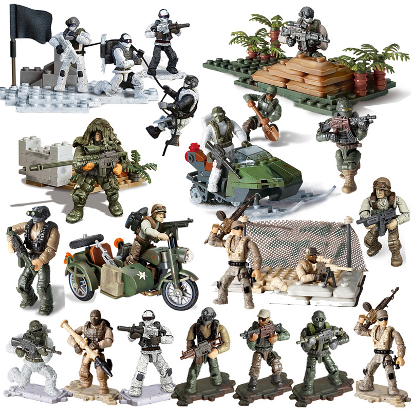 Soldier Military Toys High-Quality Action Figure Sets
