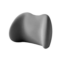 Oreiller de soutien pour la nuque et le dos de siège de voiture avec rembourrage en mousse à mémoire de forme et matériau en soie de lait, personnalisable pour conducteur