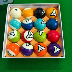 Bolas de Billar Palmasfel de 57.2mm, Tamaño Estándar, Bolas de Resina para Billar Americano de Nueve Bolas - Product Image 3