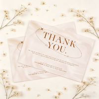 Fabricant professionnel de cartes de remerciement personnalisées avec logo imprimé en couleur, cartes promotionnelles, cartes de remerciement professionnelles