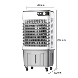 Enfriador de Aire Industrial de Alta Eficiencia, <span class=keywords><strong>70L</strong></span>, Plástico, 3 Velocidades, Evaporativo, de Torre, para Oficina o Garaje - Product Image 1
