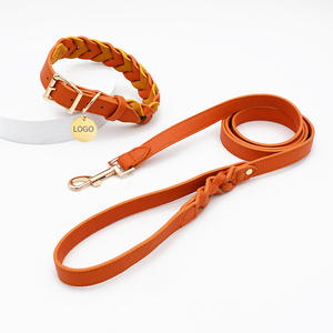 Colliers pour animaux de compagnie en cuir durable faits à la main de luxe, collier tactique pour chien d'extérieur pour les grands chiens - Product Image 5