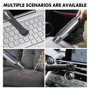 Aspiradora inalámbrica para coche, aspiradora de mano inalámbrica de 15000Pa, aspiradora de doble uso para el hogar y el coche, Mini aspiradora con batería integrada - Product Image 5