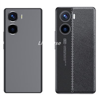 Lichicase Premium cuir caméra garde étui de téléphone portable pour vivo V29e anti-dérapant Silicone couverture