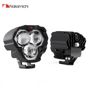 Nakamichi tự động hệ thống chiếu sáng gd717 60 Wát 6000LM màu xanh trắng <span class=keywords><strong>LED</strong></span> Pod ánh sáng với DRL chức năng - Product Image 1