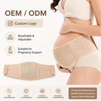 Bande ventrale confortable et respirante pour femmes avec logo personnalisé pour les soins abdominaux ceinture de maternité pour femmes enceintes taille ferme soutien du dos