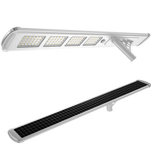 Lampe solaire LED pour éclairage de zone, étanche IP66, tout-en-un, 80 W, semi-intégrée, super luminosité, avec détecteur de mouvement - Product Image 2