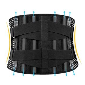 Faja de Protección Lumbar para el Cuidado de la Salud, Alivio del Dolor de Espalda, Cinturón de Soporte Lumbar con Placa de Acero - Product Image 2