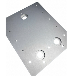 ชิ้นส่วนอะลูมิเนียมอัลลอยด์ที่ผลิตด้วยเครื่อง CNC ตามแบบที่กำหนด |   แผ่นฐานชิ้นส่วนอเนกประสงค์ที่มีความแม่นยำสูง พร้อมรูเจาะเกลียวและรูเจาะแบบเคาน์เตอร์บอร์ - Product Image 4