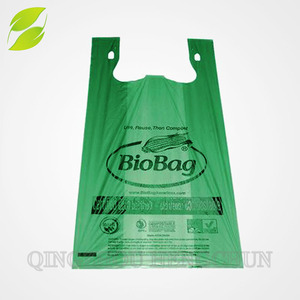 ถุงย่อยสลายได้ 100% จากแป้งข้าวโพด ถุงย่อยสลายได้สีเขียว - Product Image 6