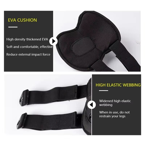 Juego de 4 Protectores Tácticos para Exteriores, para Deportes, Ciclismo, Montañismo, Senderismo, Rodilleras y Coderas de Esponja - Product Image 3