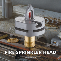 Tête de sprinkler rotative en acier inoxydable pour systèmes de sécurité incendie