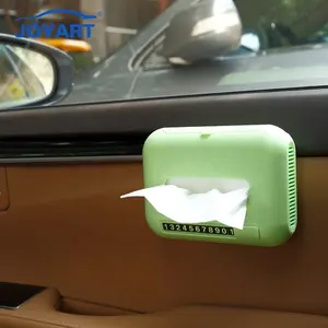 Interior Tissue Box Paper Holder Storage Organizer Case Car Dashboard Box