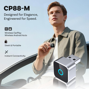 Nouvel adaptateur CarPlay finition miroir métallique, combinant CarPlay et <span class=keywords><strong>RoIP</strong></span> Auto 2-en-1. - Product Image 2