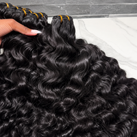 Cheveux Humains Bouclés Indiens Vierge à Texture Lisse – 100% Naturels Non Traités