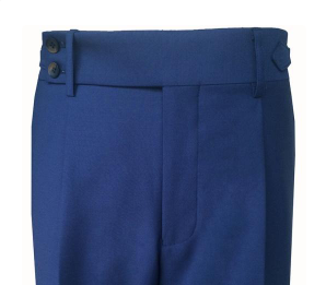 Pantalon de <span class=keywords><strong>style</strong></span> napolitain à taille mi-haute, avec ajusteurs latéraux et ceinture Gurkha pour <span class=keywords><strong>homme</strong></span>, pantalon sur mesure pour <span class=keywords><strong>homme</strong></span> - Product Image 6