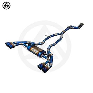 Nuevo Diseño CSZ Valvetronic, Sistema de Escape Catback de Titanio de Igual Longitud para <span class=keywords><strong>BMW</strong></span> X3M F97 X4M F98 S58 3.0T con Resonador - Product Image 2