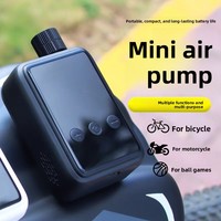 Pompe à air électrique ultra-légère sans fil pour vélo, mini gonfleur de pneus 75 mm avec écran LCD, prix usine