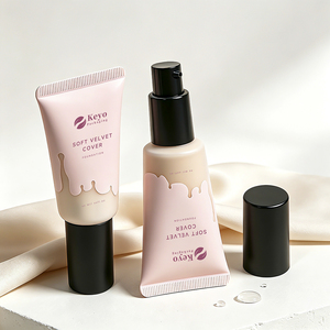 Emballage cosmétique en tube souple 30 ml, tubes en plastique personnalisés pour fond de teint avec pompe sans air, tube en plastique vide pour sérum, tube pour crème <span class=keywords><strong>gel</strong></span> - Product Image 4