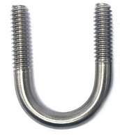 Écrou en U de fixation DIN3570 en acier inoxydable, boulon en U galvanisé de 10 mm pour camion