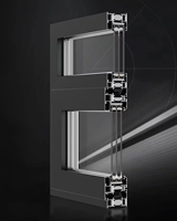 Ventana corredera PVC/UPVC a medida resistente a huracanes Calidad premium probada UE perfil de gama alta precio competitivo
