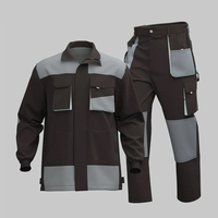 Vêtements de travail professionnels de sécurité, veste et pantalon, uniformes de travail de construction, combinaisons, vêtements de travail d'entretien, logo personnalisé, taille