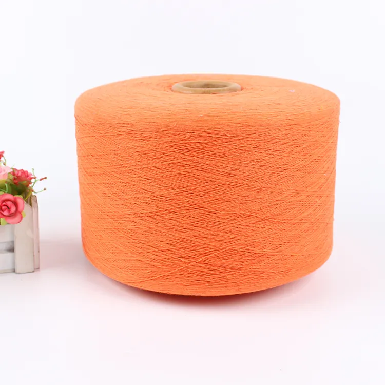 high quality Recycled Open End / Oe Cotton Stock Knitting Yarn